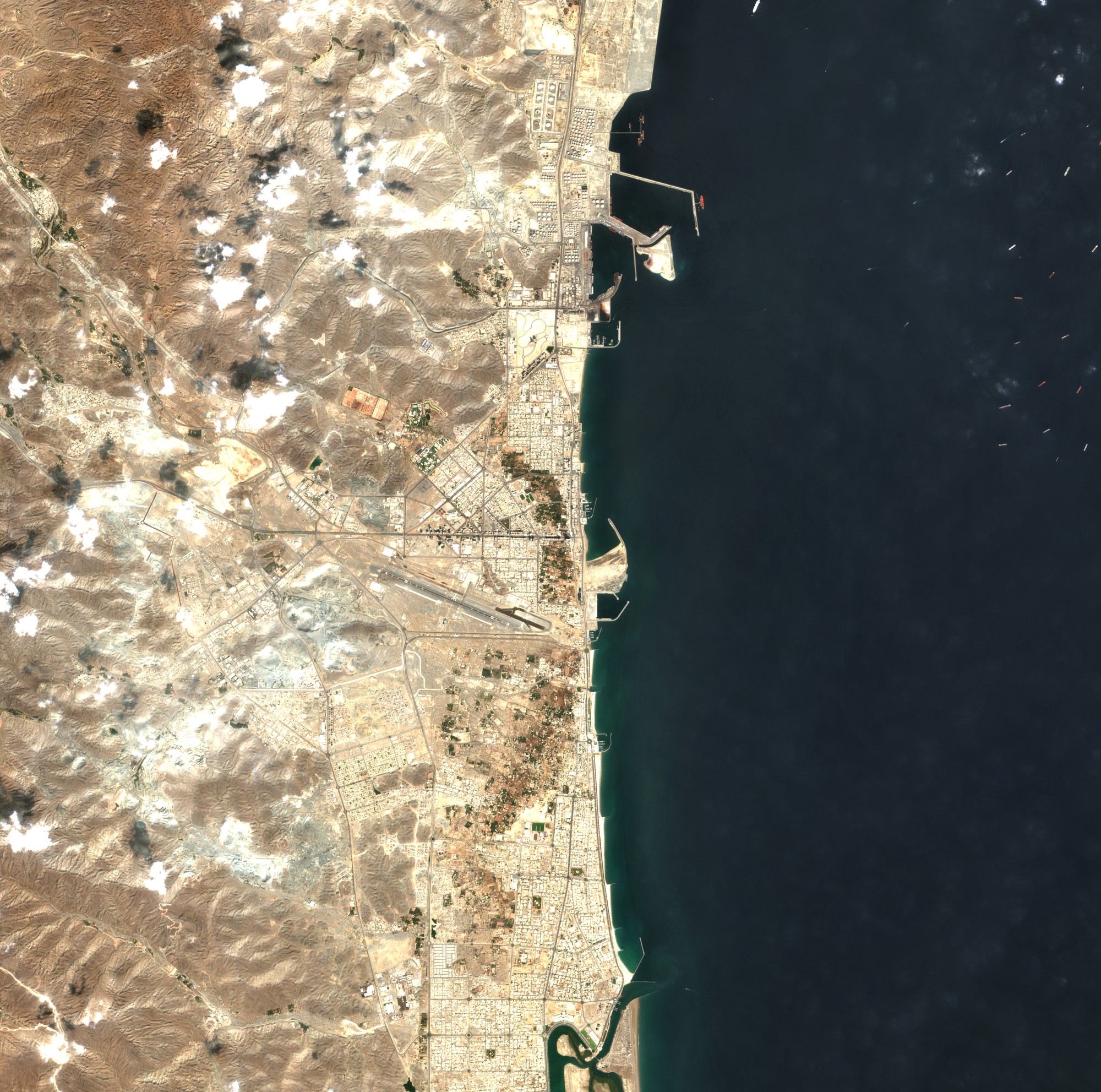 Satellite frame