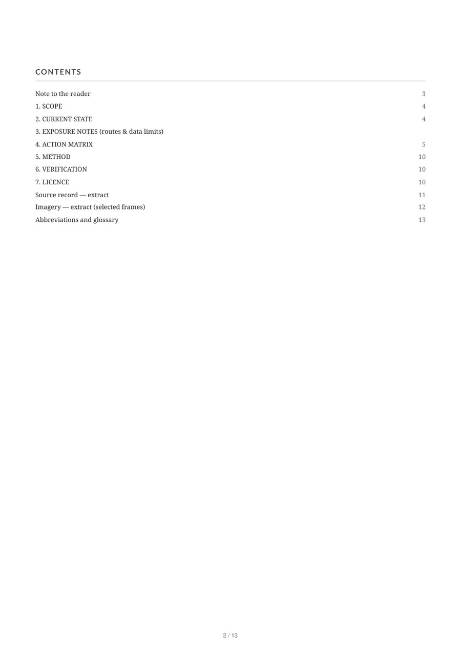 Page 2 — contents